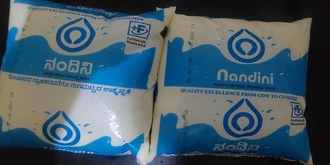 ನಂದಿನಿ ಹಾಲಿನ ಪ್ಯಾಕೆಟ್ ಸಾಂದರ್ಭಿಕ ಚಿತ್ರ
