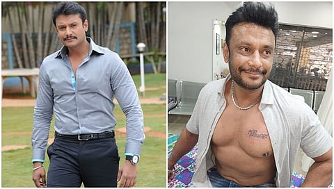 ಎದೆ ಮೇಲೆ ಹಚ್ಚೆ ಹಾಕಿಸಿಕೊಂಡ ನಟ ದರ್ಶನ್