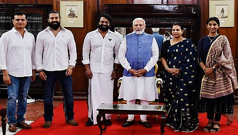 ಕನ್ನಡ ಚಿತ್ರರಂಗದ ಗಣ್ಯರನ್ನು ಭೇಟಿ ಮಾಡಿದ ಪ್ರಧಾನಿ ಮೋದಿ