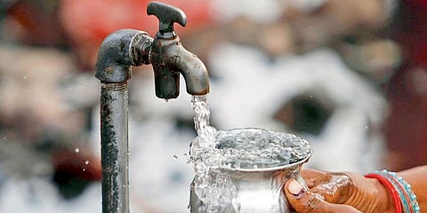 contaminated water