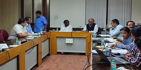 ಸಚಿವ ಎಂಟಿಬಿ ನಾಗರಾಜ್ ನೇತೃತ್ವದಲ್ಲಿನ ಸಭೆ