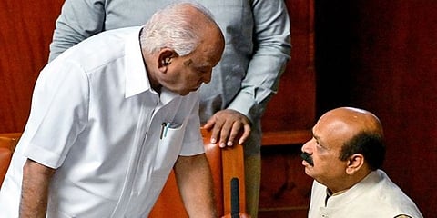 ಮುಖ್ಯಮಂತ್ರಿ ಬೊಮ್ಮಾಯಿ ಜೊತೆ ಯಡಿಯೂರಪ್ಪ