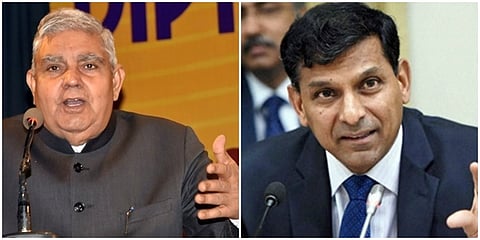 ಜಗದೀಪ್ ಧನಕರ್, ರಘುರಾಮ್ ರಾಜನ್