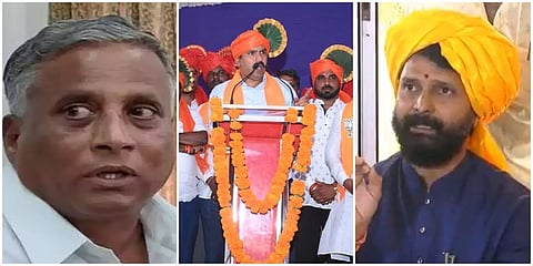 ವಿ ಸೋಮಣ್ಣ, ಬಿ ವೈ ವಿಜಯೇಂದ್ರ, ಸಿ ಟಿ ರವಿ(ಸಂಗ್ರಹ ಚಿತ್ರ)