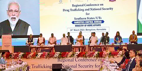 ಕಾರ್ಯಕ್ರಮದಲ್ಲಿ ಕೇಂದ್ರ ಸಚಿವ ಅಮಿತ್ ಶಾ, ಸಿಎಂ ಬೊಮ್ಮಾಯಿ ಮತ್ತಿತರರು