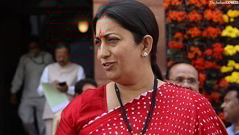 ಸ್ಮೃತಿ ಇರಾನಿ