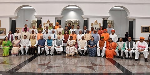 ಉಪಹಾರ ಸಭೆಯಲ್ಲಿ ಪ್ರಧಾನಿ ಮೋದಿ ಮತ್ತಿತರರು