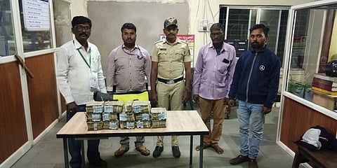 ಬೆಳಗಾವಿಯ ಕಾಗವಾಡ ಚೆಕ್ ಪೋಸ್ಟ್ ನಲ್ಲಿ ವಶಪಡಿಸಿಕೊಂಡ ಹಣ