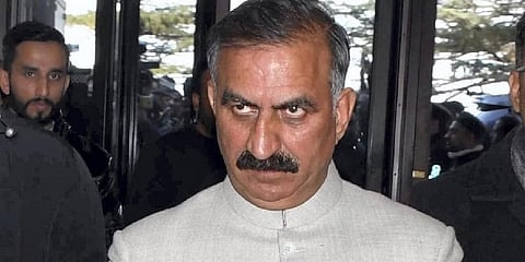 ಹಿಮಾಚಲ ಸಿಎಂ ಸುಖ್ವಿಂದರ್ ಸಿಂಗ್ ಸುಖು