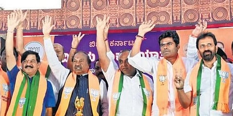 ವಿಜಯ ಸಂಕಲ್ಪ ಯಾತ್ರೆಯಲ್ಲಿ ಅಣ್ಣಮಲೈ