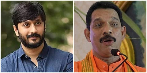 ನಟ ಚೇತನ್, ಸಂಸದ ನಳಿನ್ ಕುಮಾರ್ ಕಟೀಲ್ ಸಾಂದರ್ಭಿಕ ಚಿತ್ರ