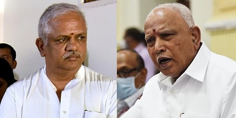 ಬಿ ಎಲ್ ಸಂತೋಷ್ ಮತ್ತು ಬಿ ಎಸ್ ಯಡಿಯೂರಪ್ಪ