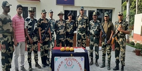 ಪಾಕಿಸ್ತಾನದ ಡ್ರೋನ್ ಹೊಡೆದುರುಳಿಸಿದ ಬಳಿಕ ಮಾದಕ ವಸ್ತುವನ್ನು ವಶಪಡಿಸಿಕೊಂಡ ಬಿಎಸ್ಎಫ್