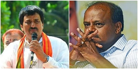 ಸಿ ಪಿ ಯೋಗೇಶ್ವರ್, ಹೆಚ್ ಡಿ ಕುಮಾರಸ್ವಾಮಿ