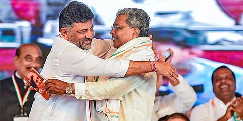 ಡಿಕೆಶಿವಕುಮಾರ್ ಮತ್ತು ಸಿದ್ದರಾಮಯ್ಯ