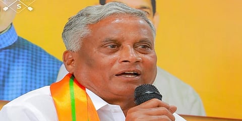 ವಿ ಸೋಮಣ್ಣ(ಸೋಮಣ್ಣನವರ ಟ್ವಿಟ್ಟರ್ ಖಾತೆಯ ಸಂಗ್ರಹ ಫೋಟೋ)