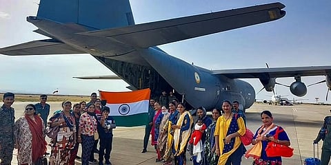 ಸೂಡಾನ್ ನಿಂದ ರಕ್ಷಿಸಲಾದ ಭಾರತೀಯರು