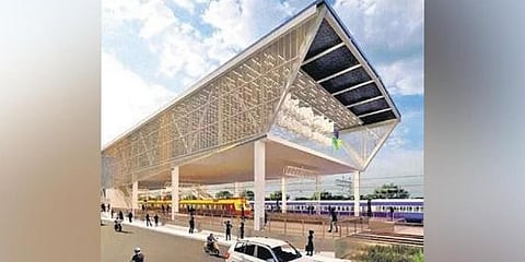 ಉಪನಗರ ರೈಲು ಯೋಜನೆ.