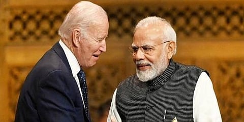 ಅಮೆರಿಕ ಅಧ್ಯಕ್ಷ ಮತ್ತು ಪ್ರಧಾನಿ ನರೇಂದ್ರ ಮೋದಿ