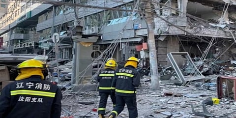 ರಕ್ಷಣಾ ತಂಡಗಳ ಕಾರ್ಯಾಚರಣೆ ಚಿತ್ರ