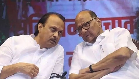ಅಜಿತ್ ಪವಾರ್-ಶರದ್ ಪವಾರ್