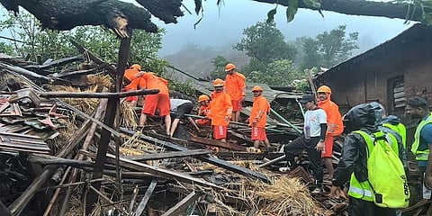 ಭೂ ಕುಸಿತ ಸಂಭವಿಸಿದ ಸ್ಥಳ