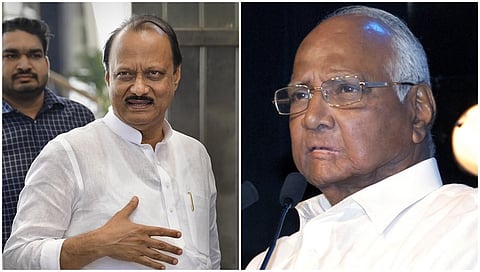 ಅಜಿತ್ ಪವಾರ್ ಮತ್ತು ಶರದ್ ಪವಾರ್
