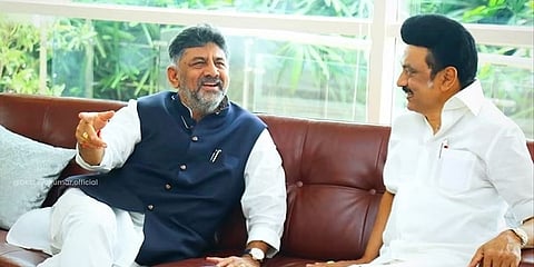 ಡಿಕೆ ಶಿವಕುಮಾರ್, ಎಂಕೆ ಸ್ಟ್ಯಾಲಿನ್