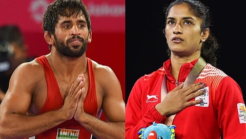 ಬಜರಂಗ್ ಪೂನಿಯಾ-ವಿನೇಶ್ ಪೊಗಟ್