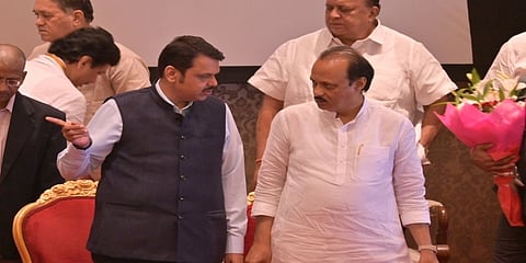 ದೇವೇಂದ್ರ ಫಡ್ನವೀಸ್, ಅಜಿತ್ ಪವಾರ್