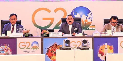 ಜಿ20 ಸಭೆಯಲ್ಲಿ ಕೇಂದ್ರ ಸಚಿವ ಜಿತೇಂದ್ರ ಸಿಂಗ್