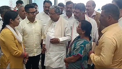 ಸಿಎಂ ಭೇಟಿಯಾದ ಸಂತೋಷ್ ಪಾಟೀಲ್ ಕುಟುಂಬ