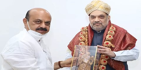 ಬಸವರಾಜ ಬೊಮ್ಮಾಯಿ - ಅಮಿತ್ ಶಾ