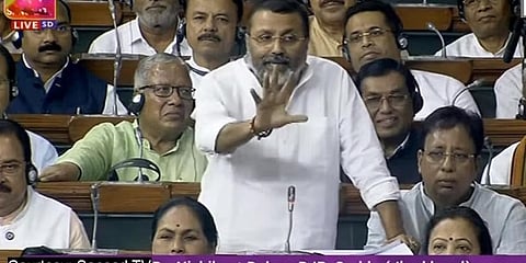 ಬಿಜೆಪಿ ಸದಸ್ಯ ನಿಶಿಕಾಂತ್ ದುಬೆ