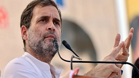 ಕಾಂಗ್ರೆಸ್ ನಾಯಕ ರಾಹುಲ್ ಗಾಂಧಿ.