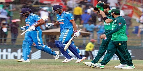 ಭಾರತ- ಪಾಕ್ ಆಟಗಾರರ ಚಿತ್ರ