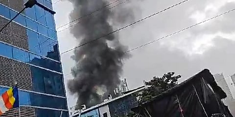 ಶಾಪಿಂಗ್ ಮಾಲ್ನಲ್ಲಿ ಭಾರಿ ಅಗ್ನಿ ಅವಘಡ