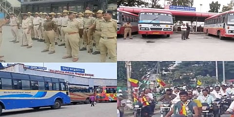 ಕೆಎಸ್ ಆರ್ ಟಿಸಿ ಮತ್ತು ತಮಿಳುನಾಡು ಸಾರಿಗೆ ಸಂಸ್ಥೆ ಬಸ್