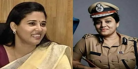 ಐಎಎಸ್ ಅಧಿಕಾರಿ ರೋಹಿಣಿ ಸಿಂಧೂರಿ, ಐಪಿಎಸ್ ಅಧಿಕಾರಿ ಡಿ. ರೂಪಾ ಸಾಂದರ್ಭಿಕ ಚಿತ್ರ