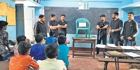 ಸೈಬರ್ ಸುರಕ್ಷತೆ ಅಭಿಯಾನದಲ್ಲಿ ಮಕ್ಕಳು