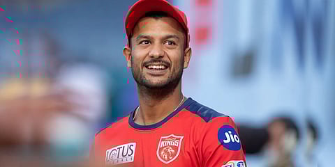 ಕ್ರಿಕೆಟಿಗ ಮಯಾಂಕ್ ಅಗರ್ವಾಲ್