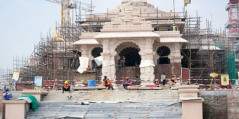 ರಾಮ ಮಂದಿರ ನಿರ್ಮಾಣ ಕಾರ್ಯ