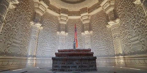ಅಯೋಧ್ಯೆ ರಾಮ ಮಂದಿರ ಗರ್ಭ ಗುಡಿ