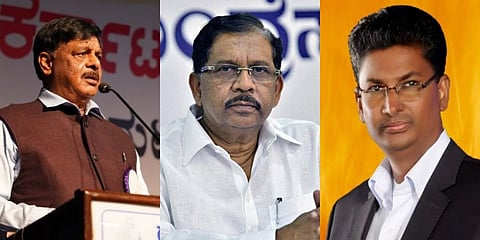 ಎಚ್ಸಿ ಮಹದೇವಪ್ಪ - ಪರಮೇಶ್ವರ್ - ಸತೀಶ್ ಜಾರಕಿಹೊಳಿ