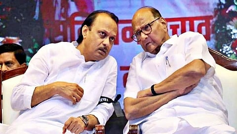 ಅಜಿತ್ ಪವಾರ್-ಶರದ್ ಪವಾರ್