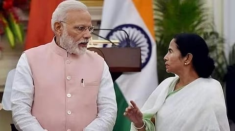 ಪ್ರಧಾನಿ ಮೋದಿ ಮತ್ತು ಮಮತಾ ಬ್ಯಾನರ್ಜಿ(ಸಂಗ್ರಹ ಚಿತ್ರ)