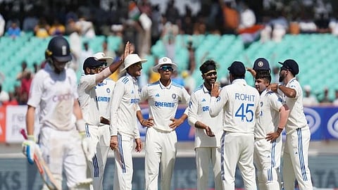 India vs England Test Series: Team India in action