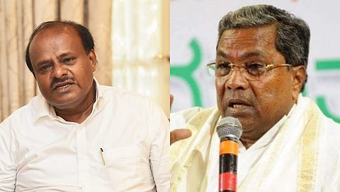 ಎಚ್‌ಡಿ ಕುಮಾರಸ್ವಾಮಿ - ಸಿದ್ದರಾಮಯ್ಯ