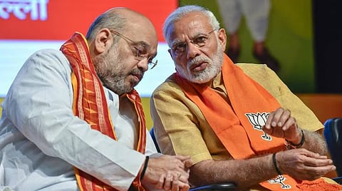 ಪ್ರಧಾನಿ ಮೋದಿ ಮತ್ತು ಗೃಹ ಸಚಿವ ಅಮಿತ್ ಶಾ