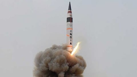 ಅಗ್ನಿ 5 ಕ್ಷಿಪಣಿ ಪರೀಕ್ಷೆ